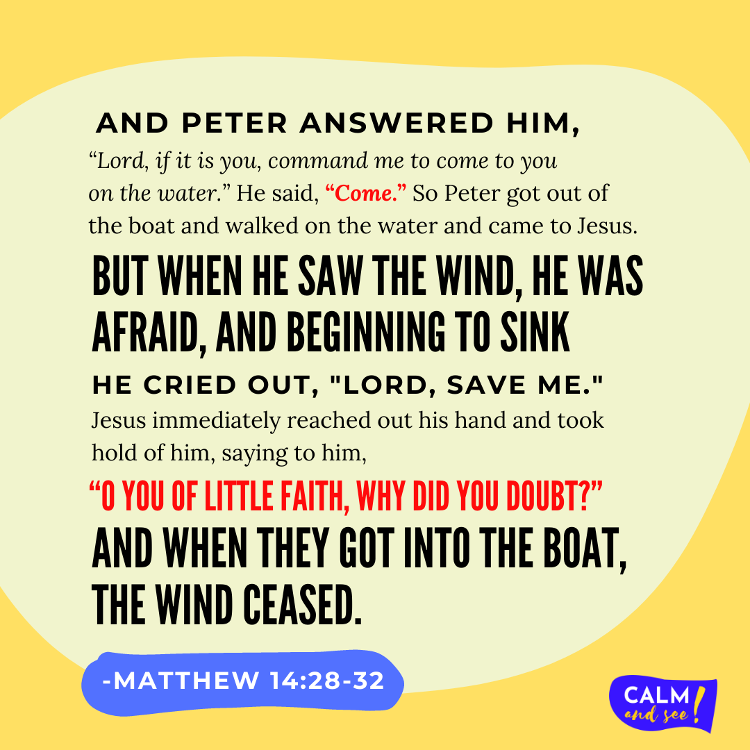 Matthew 14:28-32